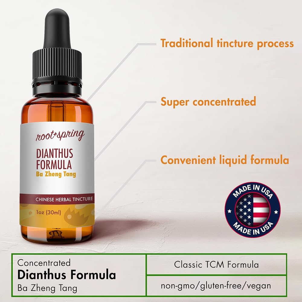 root + spring Dianthus Formula - Ba Zheng Tang - Herbal Tincture