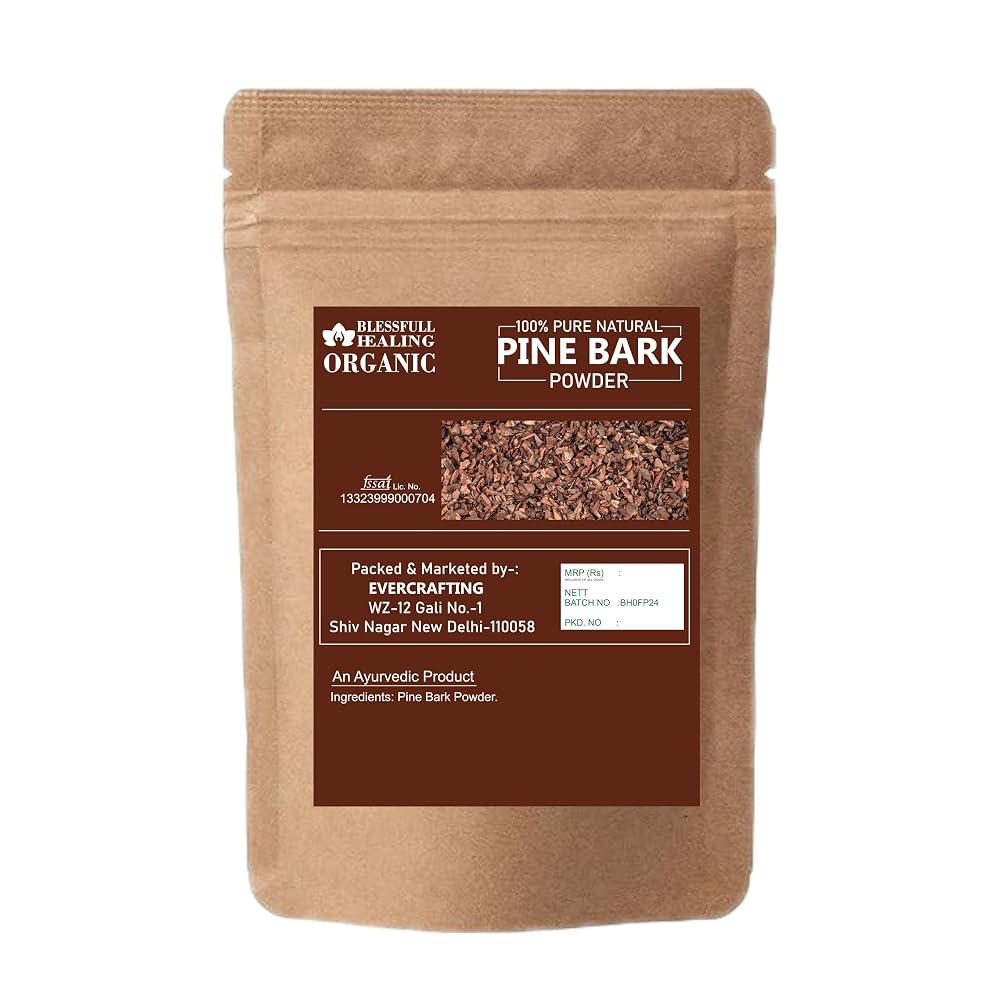 Blessfull Healing Organic Pine Bark Powder 100% Pure Natural 200 Gram