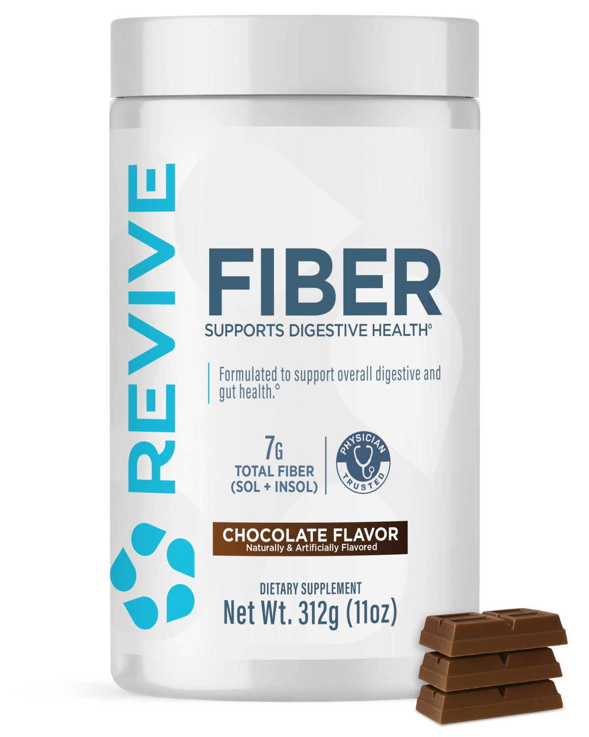 Revive MD Fiber Supplement for Digestive & Gut Health - 5g of Dietary