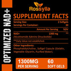 Rhameph Rossylla Liposomal NAD+ 1300 MG - 60 Capsules - image 2