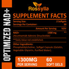 Rhameph Rossylla Liposomal NAD+ 1300 MG - 60 Capsules - image 2
