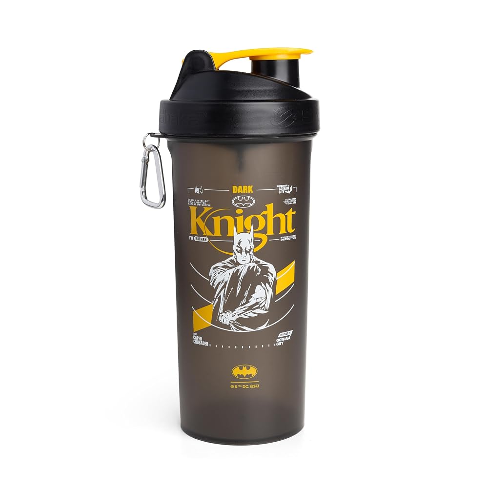 Smartshake Protein Shaker Bottle 33 oz - Batman