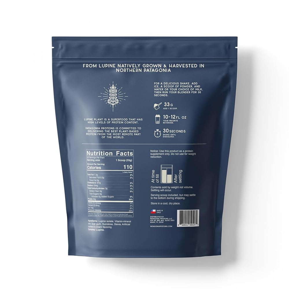 Patagonia Proteins Vegan Protein Harvested in Patagonia