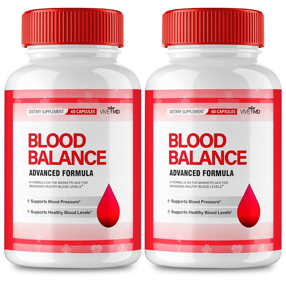 VIVE MD Blood Balance Supplement Extra Strength - 120 Count