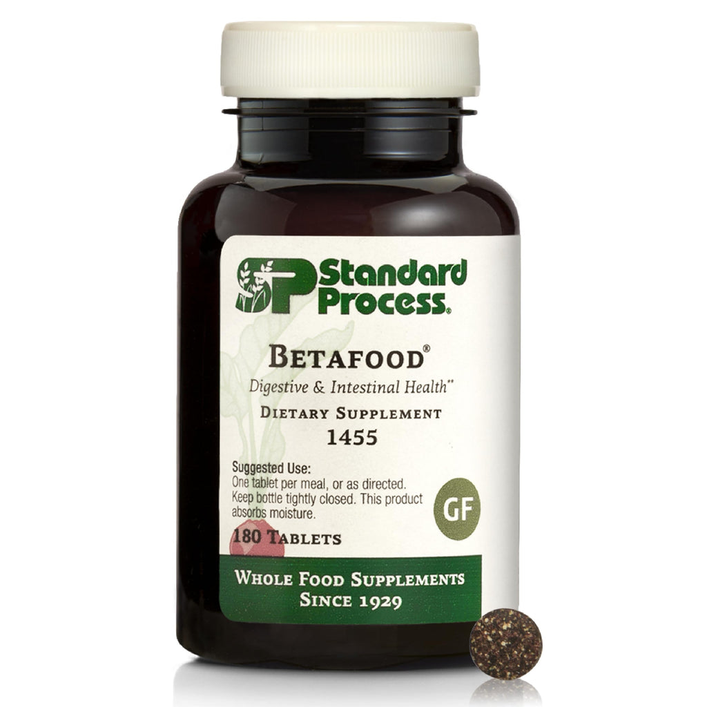 Standard Process Betafood Digestive & Intestinal Supplement - 180 Tablets