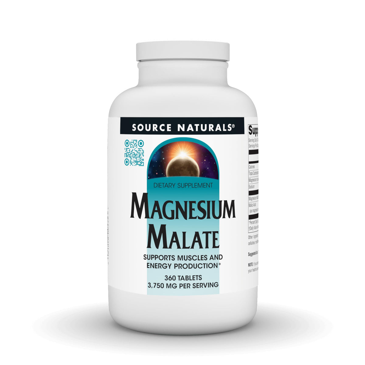 Source Naturals Magnesium Malate 3,750 mg - 360 Tablets