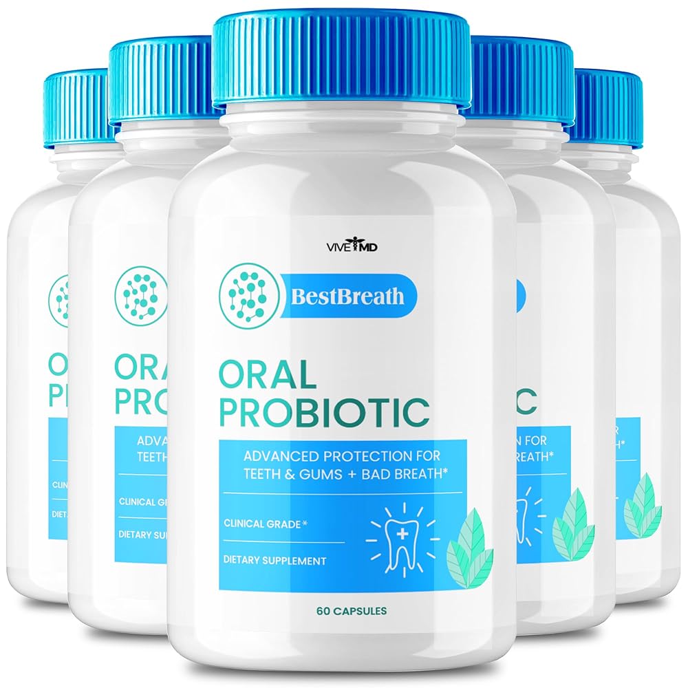 VIVE MD Best Breath Oral Probiotic - 300 Tablets