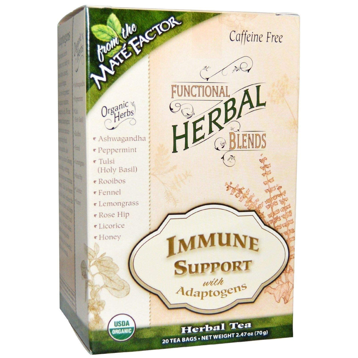 Maté Factor Mate Factor Functional Herbal Blends Tea With 20 Bag ' S