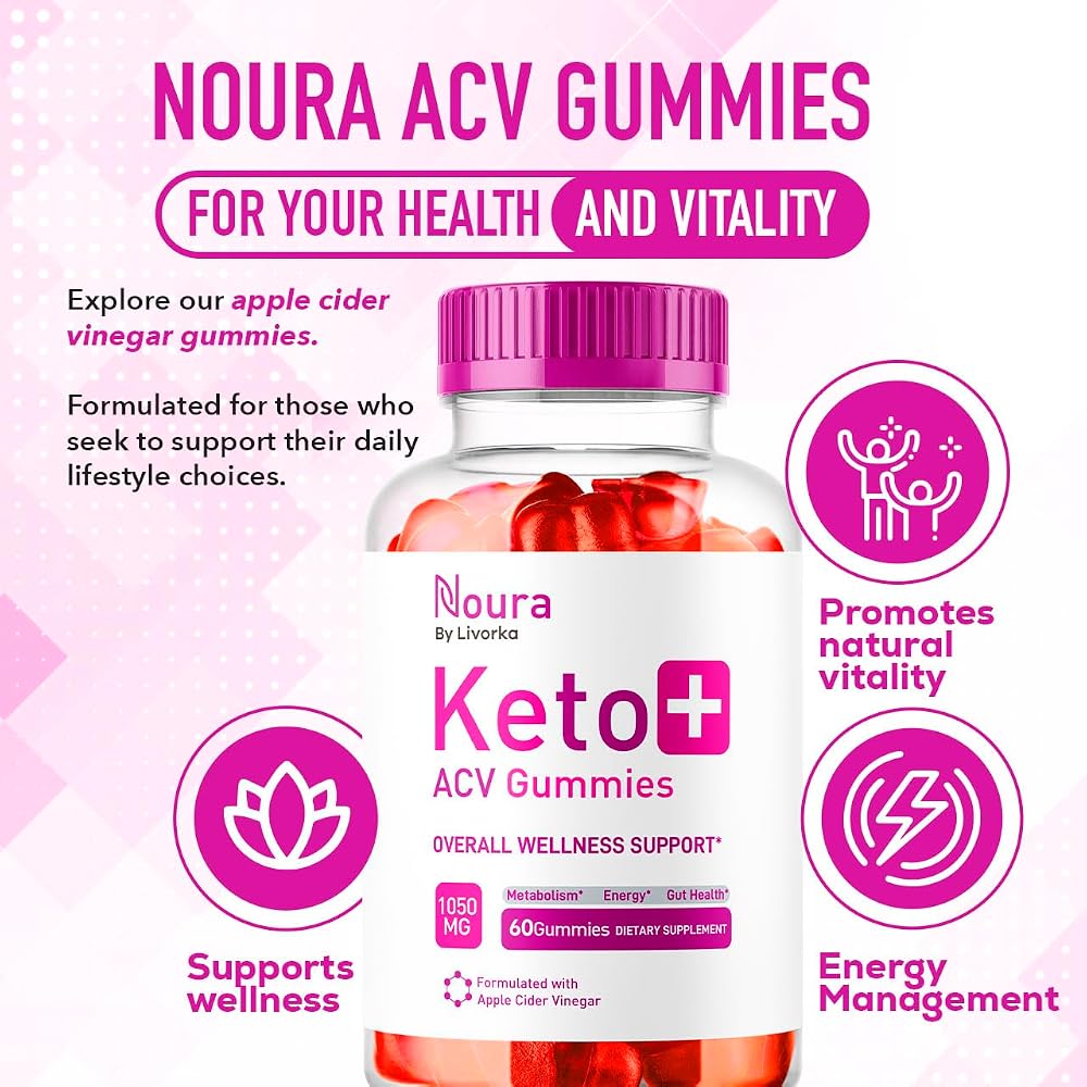 LIVORKA Noura Keto ACV Gummies - 60 Gummies - image 2