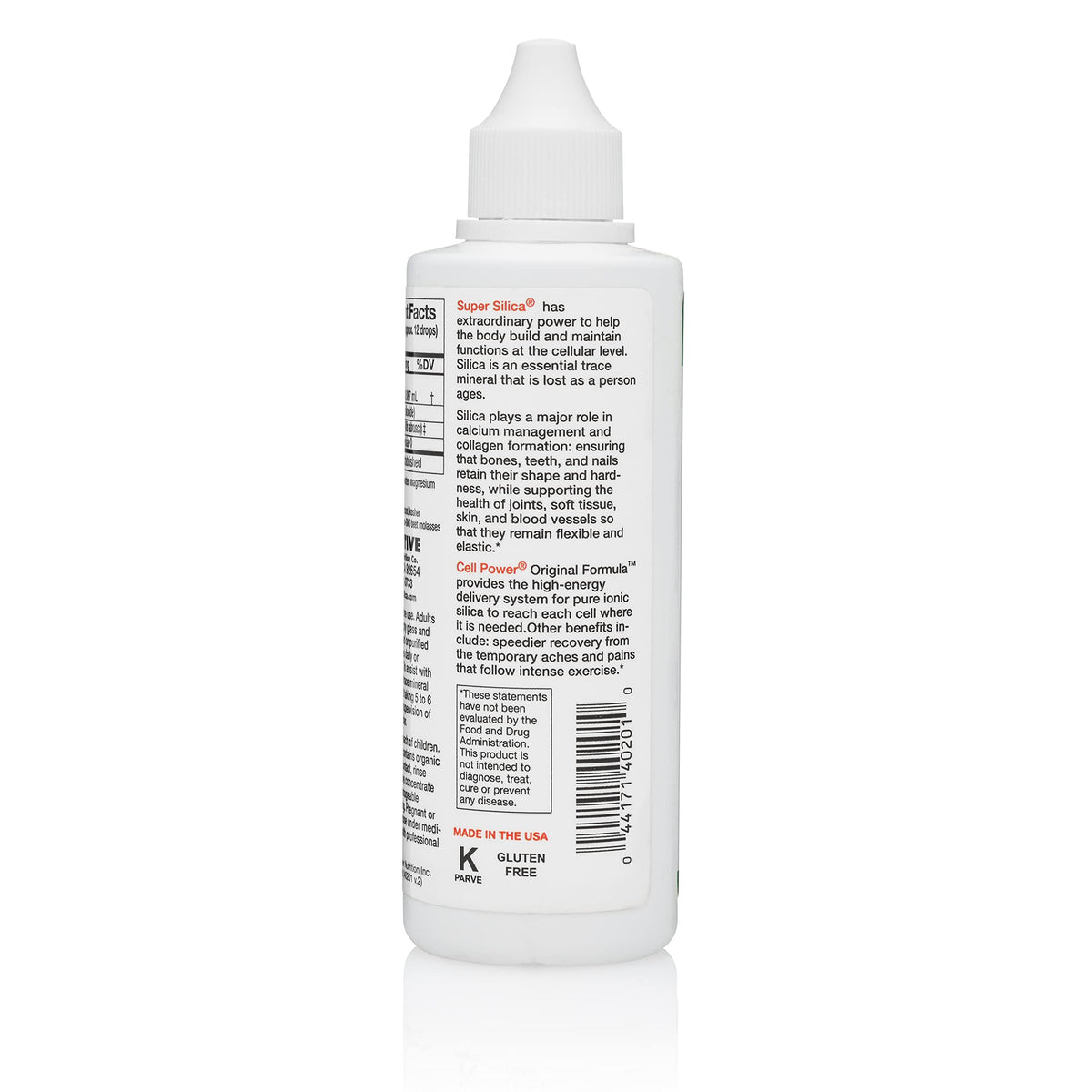 Positive Power Nutritionals Super Silica Liquid High-Energy