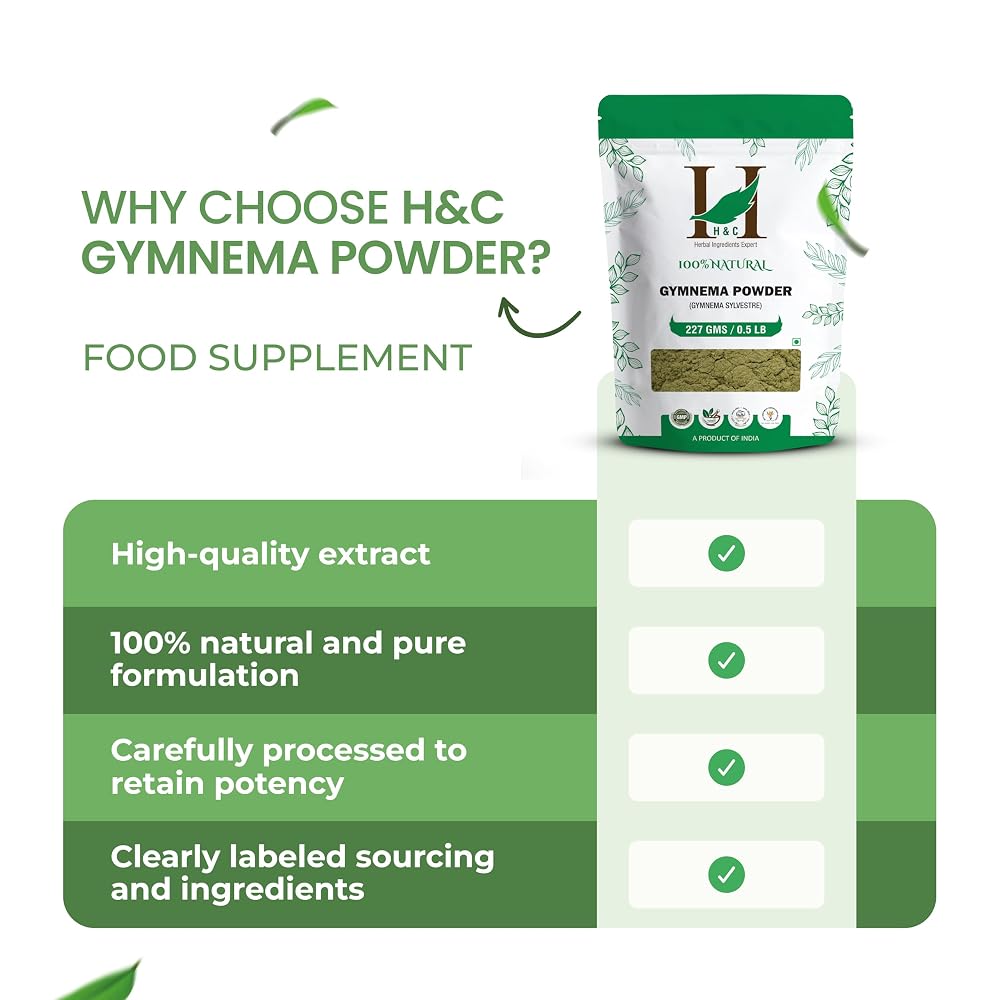 H&C Gymnema Sylvestre Powder - 227g - image 5