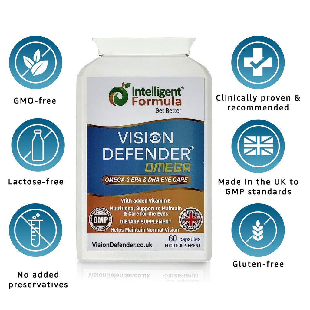 Intelligent Formula Vision Defender Omega-3 Fish Oil - 60 Softgels - image 5