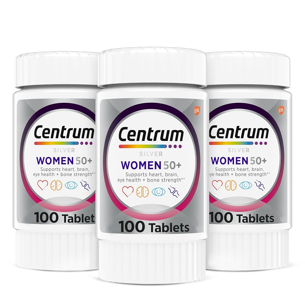 Centrum Silver Women's Multivitamin for Women 50 Plus - 300 Tablets