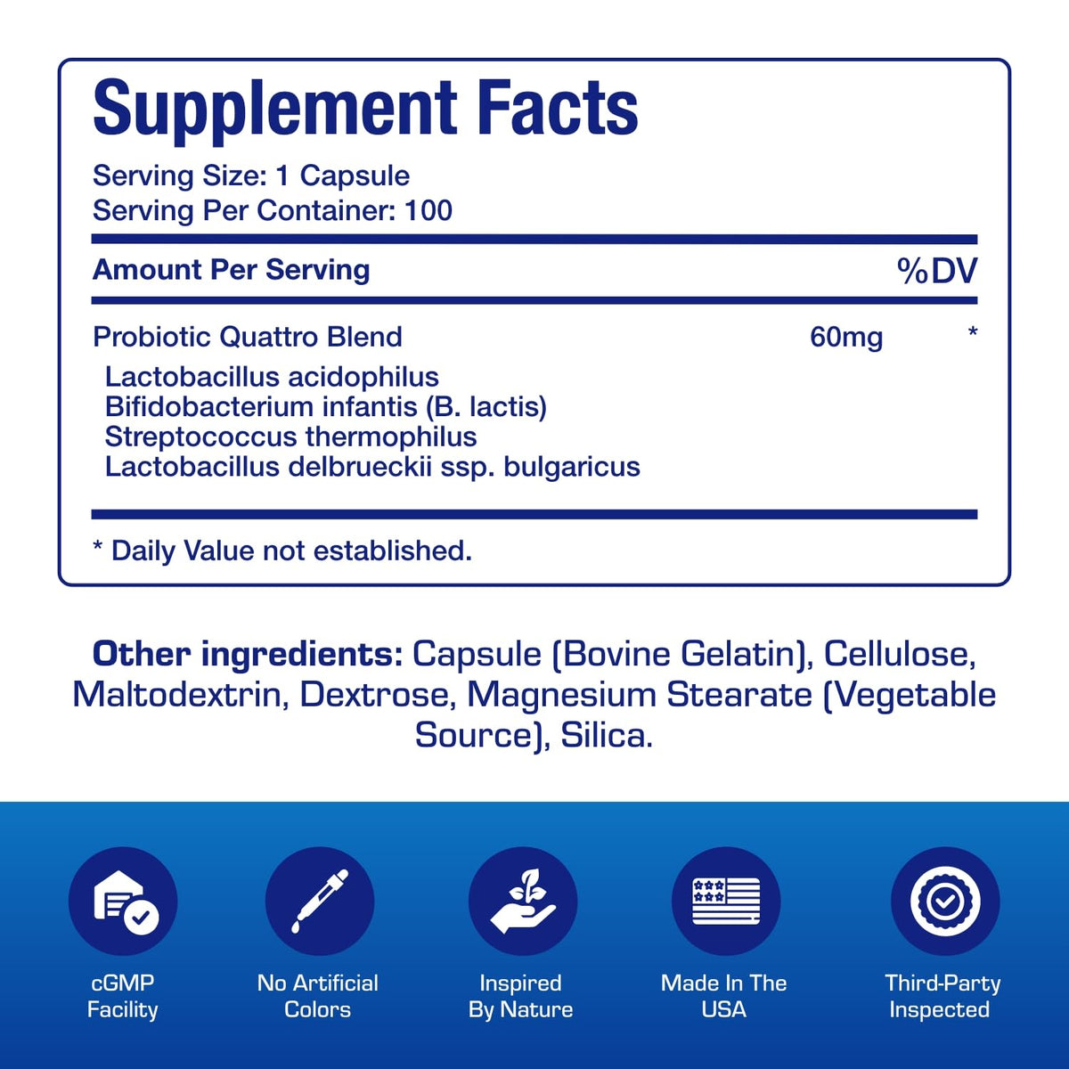 Anabolic Laboratories Advanced Digestive Probiotics - 100 Capsules - image 2