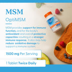 Doctor's BEST MSM 1500mg Supplement for Skin & Joints - 120 Tablets - image 4