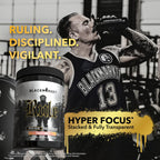 BLACKMARKET Rule High-Stimulant Nootropic Pre-Workout Powder - 40 Servings - image 4
