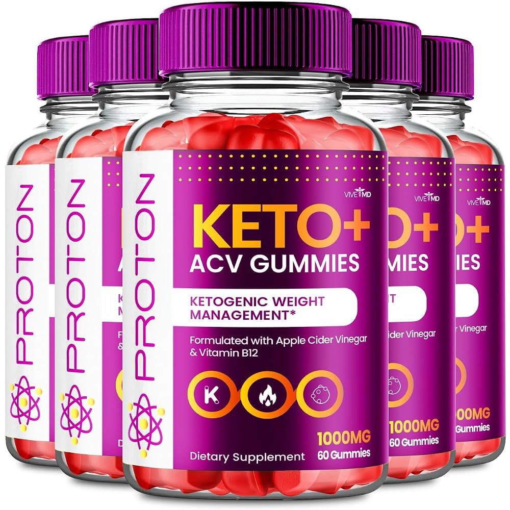 VIVE MD Proton Keto ACV Gummies Advanced Weight Management - 300 Count