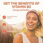 SmildeHeal Vitamin B2 Gummies,Riboflavin 400mg Supplement