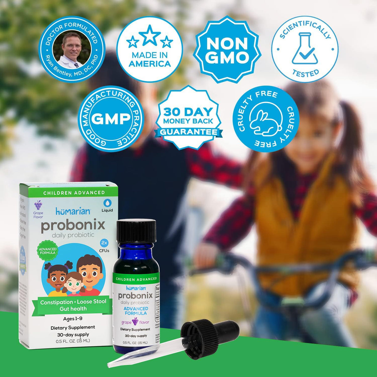 Probonix Advanced 8-Strain Liquid Probiotic Drops for Children - image 5