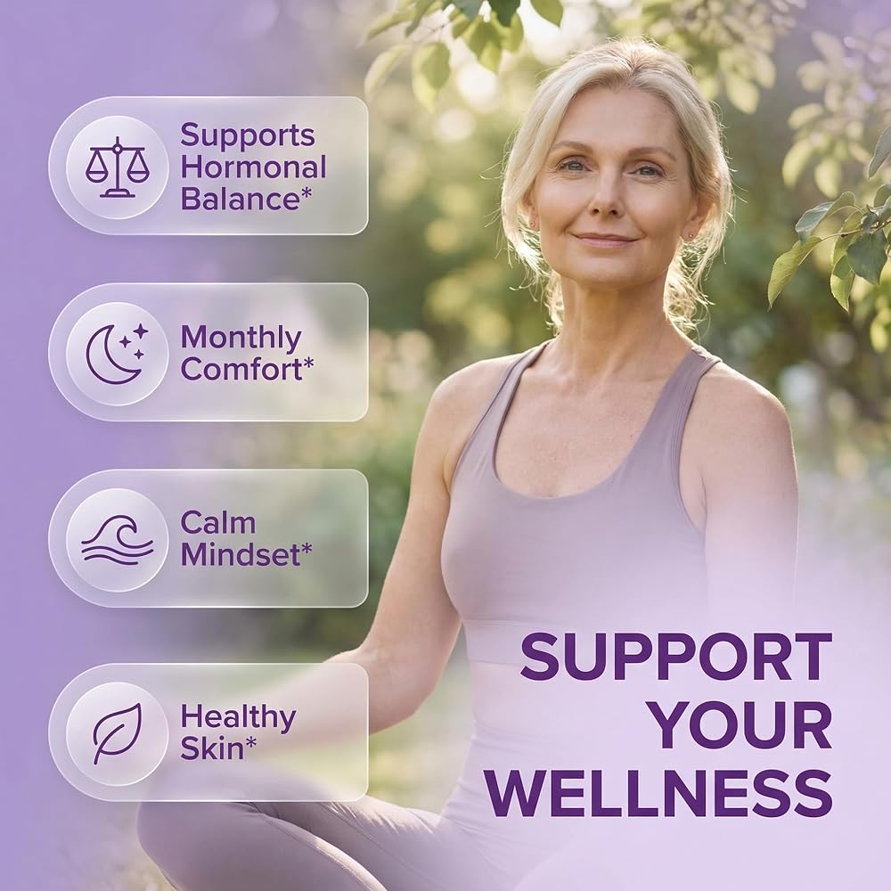 Clean Nutraceuticals Wild Yam Root Hormone Balance Capsules - 60 Count - image 2