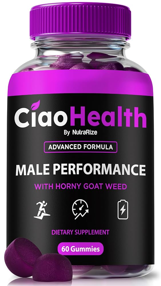 NutraRize Ciao Health Gummies for Men - 60 Gummies