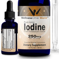 WellnessOne Iodine Drops Thyroid Support - 2.2 fl oz