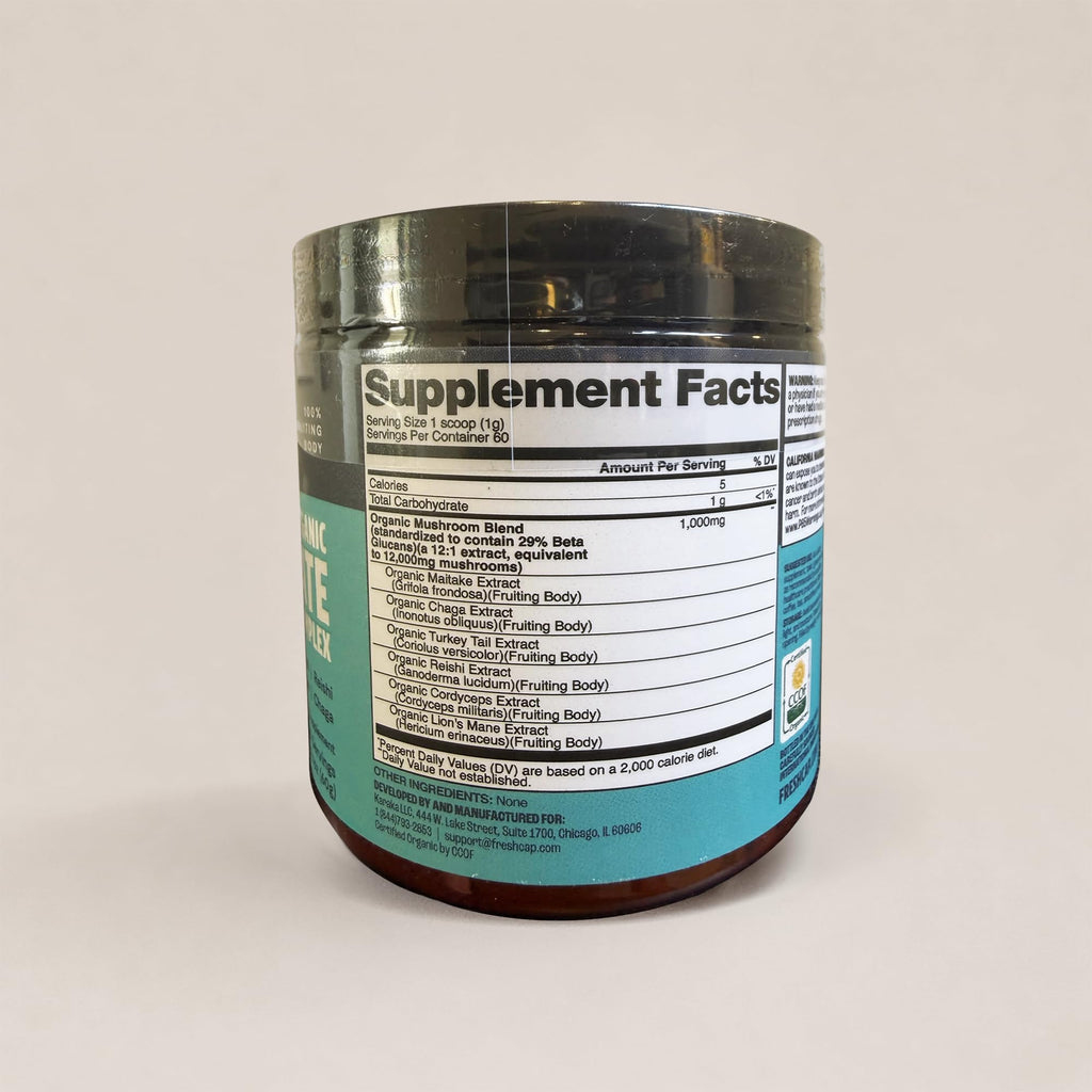 FreshCap Mushrooms Ultimate Mushroom Complex Powder - 60 Servings - image 10