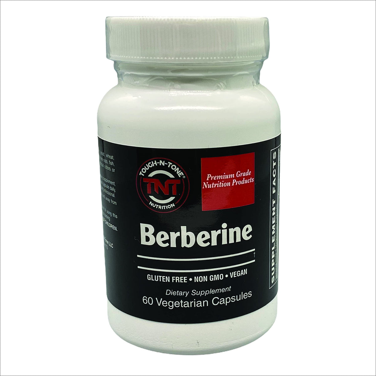 TOUGH-N-TONE Berberine HCL 500mg Capsules - 60 Count