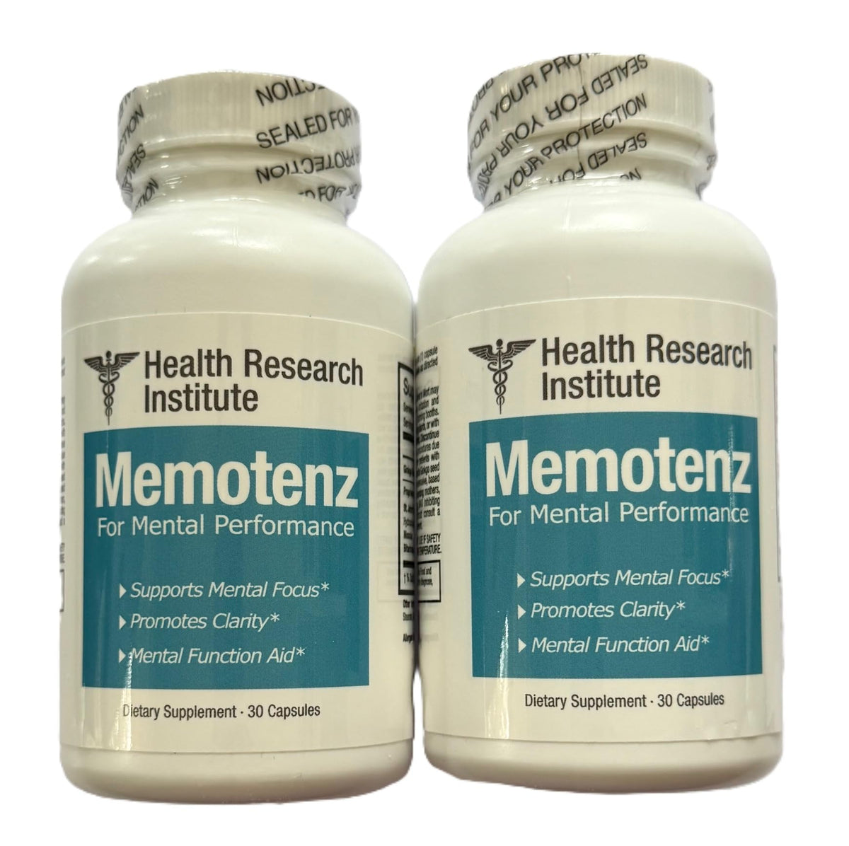 Memotenz Brain Function Supplement for Memory, Clarity and Focus - 60 Capsules