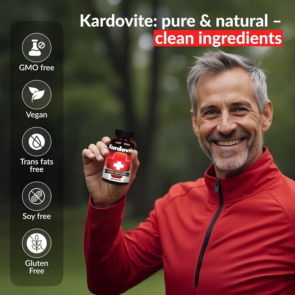 Kardovite Herbal Circulation Support Capsules - 180 Count - image 6