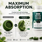Teaveli Organic Spirulina and Chlorella Capsules - 90 Count - image 5