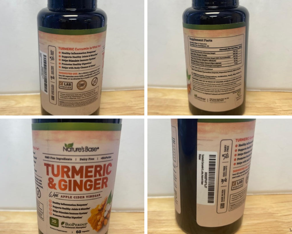 Nature's Base Turmeric and Glucosamine Variation