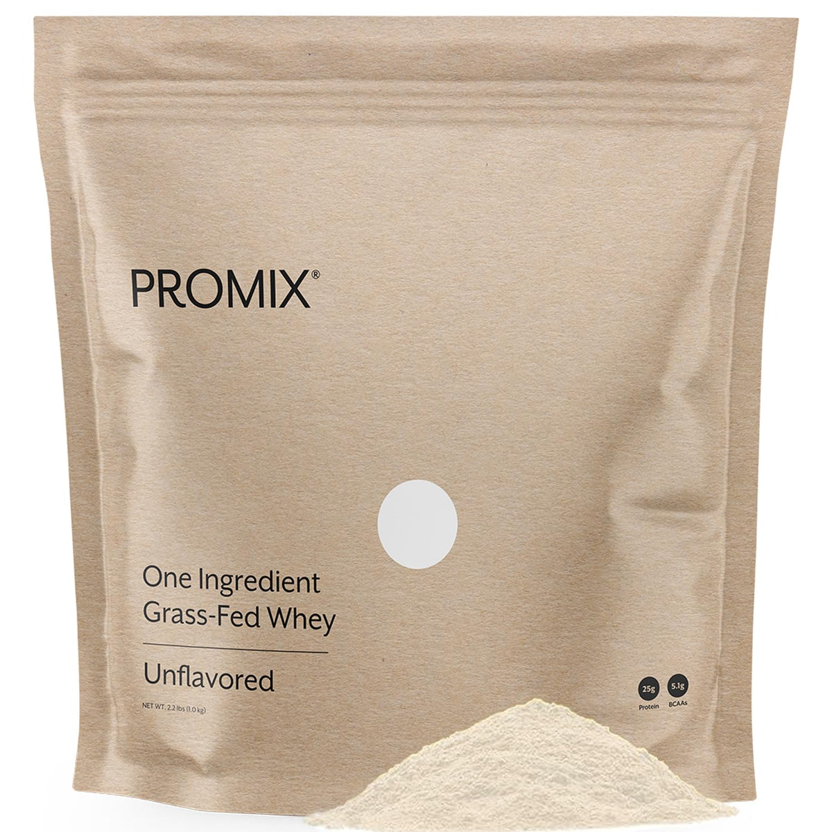Promix Nutrition Whey Protein Powder Unflavored - 32 Servings