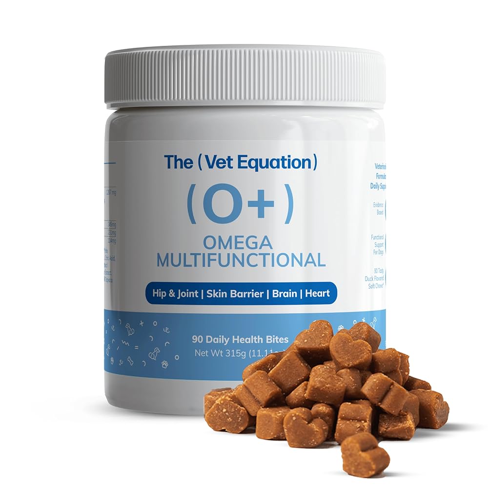 The Vet Equation Omega Multifunctional for Dogs Duck-Flavored - 90 Chews