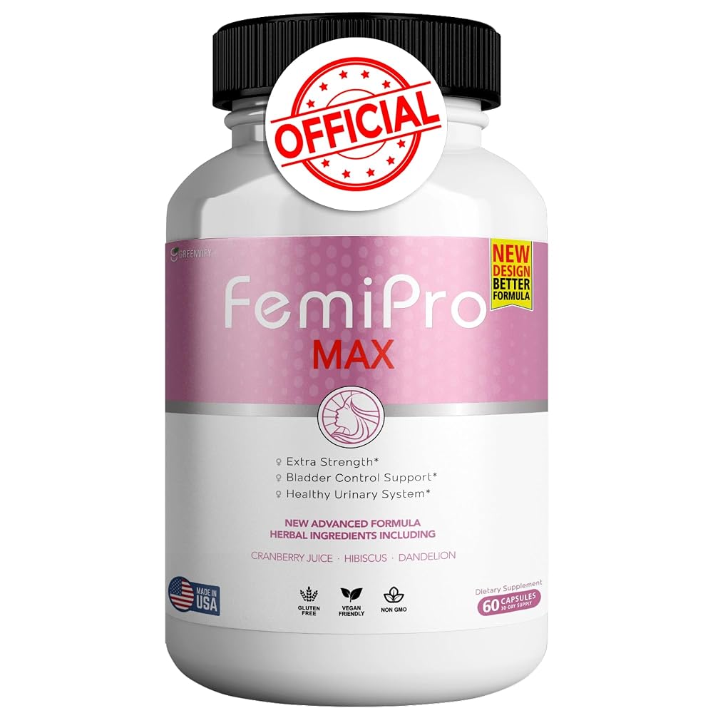 GREENVIFY FemiPro MAX Women's Urinary Support Supplement