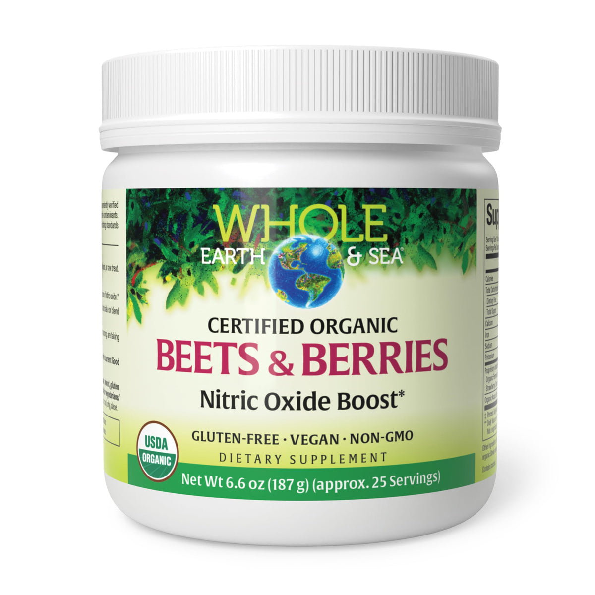 Natural Factors Beets & Berries Nitric Oxide Boost Powder - 25 Servings