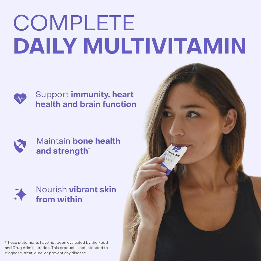 HealthyCell Bioactive Multi Daily Liquid Multivitamin - 30 Gel Packs - image 2
