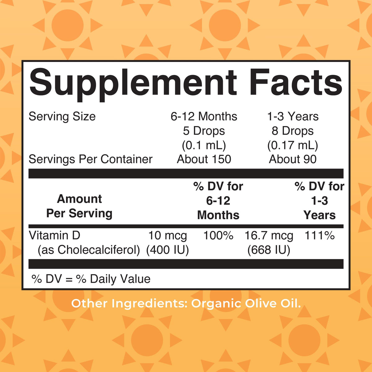 MARYRUTH'S Organic Infant & Toddler Vitamin D3 Liquid Drops - 0.5 oz - image 5