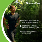NaturesPlus Cal/Mag/VIT D3 with Vitamin K2-60 Chewable Tablets