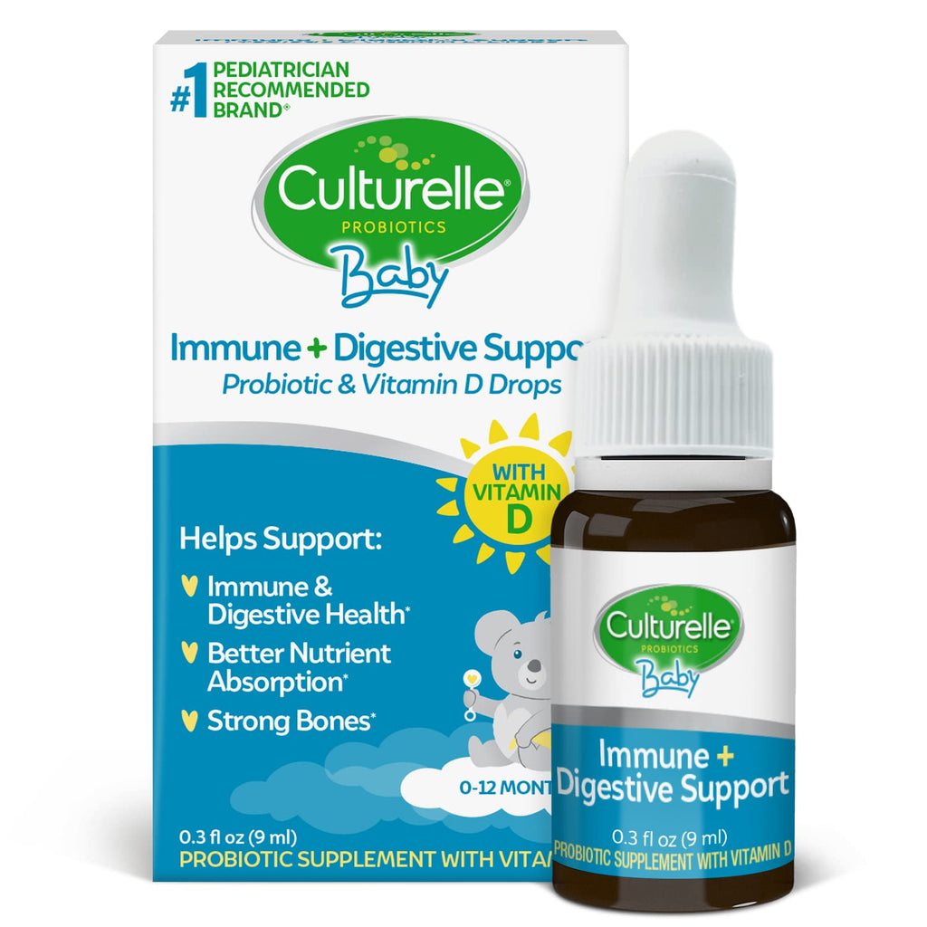 Culturelle Baby Probiotic Drops + Vitamin D - 9ml