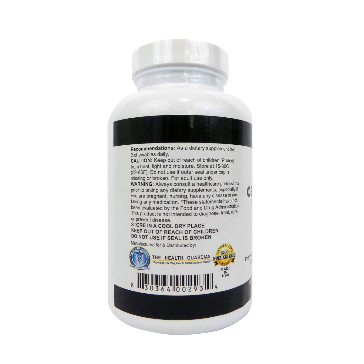 Health Guardian CardioForLife Chewable Tablets - 60 Count - image 3