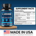 VITBOOST L-Arginine with L-Citrulline 1500mg - 90 Capsules - image 3