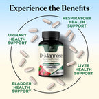 Nature's Nutrition D-Mannose 1000mg Per Serving - Cranberry
