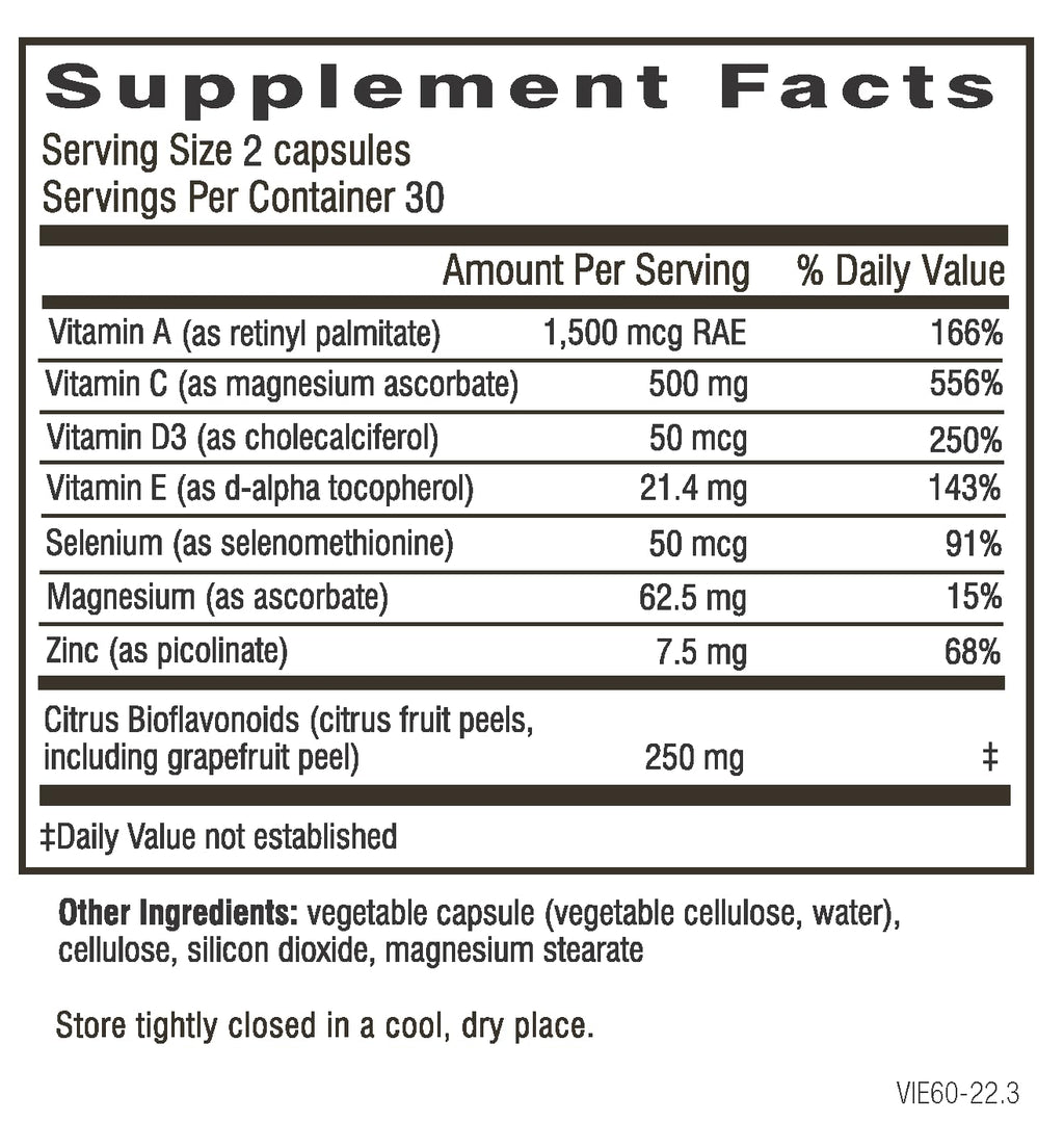 Doctor Wilson's Original Formulations Immune Essentials - 60 Capsules - image 4