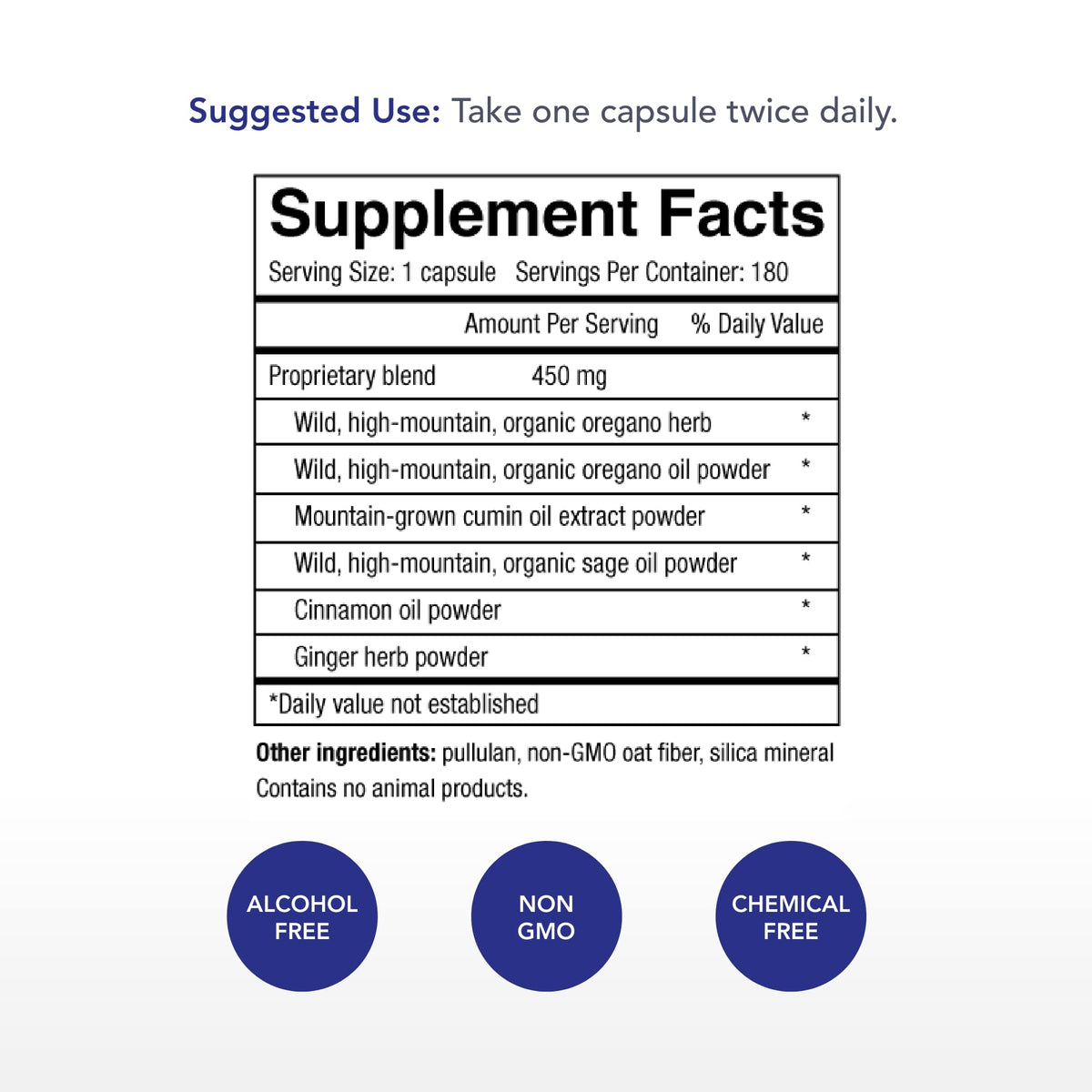 Physician's Strength Oregacillin Respiratory Health Support - 180 Capsules - image 2
