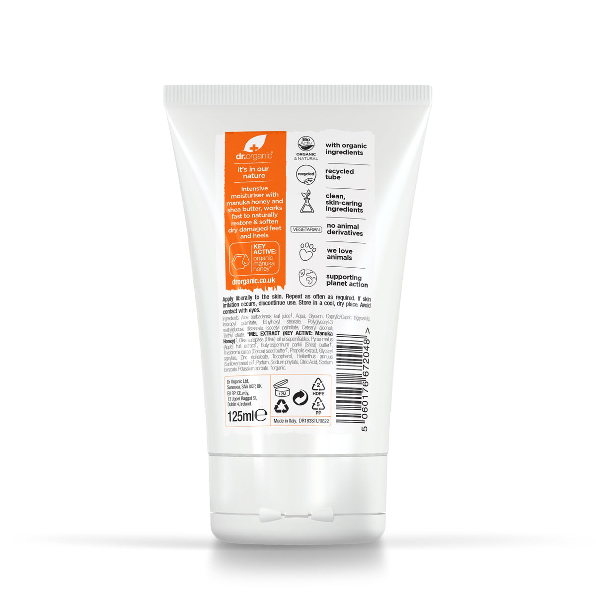 Dr. Organic Manuka Honey Foot Cream - 125 ml - image 2