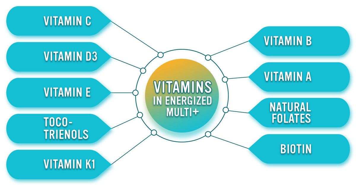 Alkaline for Life Energized Multi+ High-Potency Multivitamin - 180 Tablets - image 3