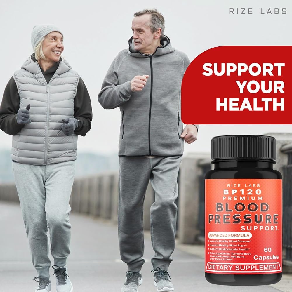Rize Labs BP120 Premium Dietary Supplement - 180 Capsules - image 2