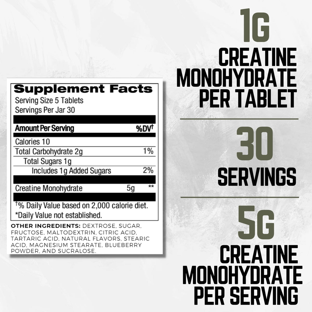 Ketostat Micronized Monohydrate Creatine Chews 5G - 150 Count - image 3
