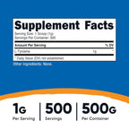 Nutricost L-Tyrosine Powder - Pure L-Tyrosine Powder - 3G Per Serving - image 3